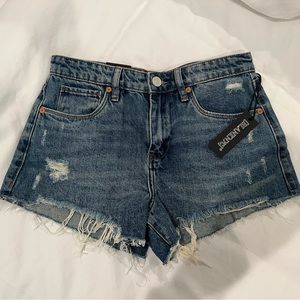 Blank NYC high rise shorts